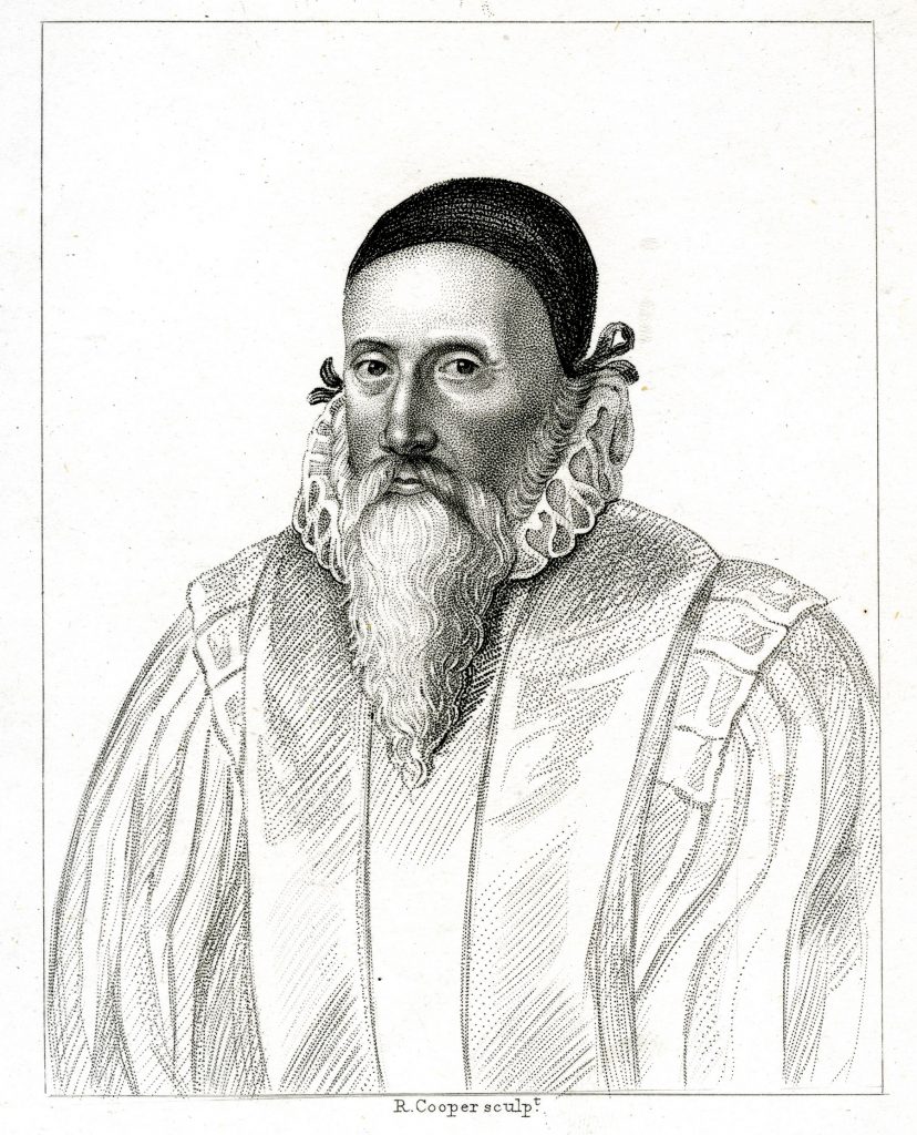 PR737 Engraved print - Portrait of John Dee engraved by R Cooper%2c c1800 - © RCP cropped